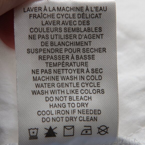 Christian Lacroix Dress Mini A-Line Lace-Up Tie Back Blue Cream Size Medium - Picture 5 of 6